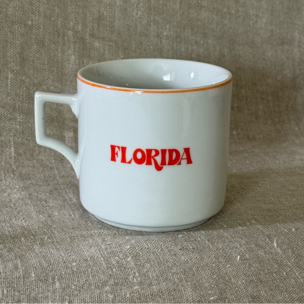vintage 70s Disney Orange Bird coffee mug - Picture 3 of 8